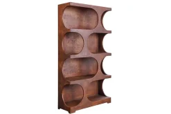 Abstraktes Regal ART AMBIENTE 180cm kupfer Beton Edelrost-Look Standregal