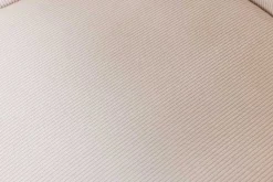 Armlehnen Stuhl EXTRAVAGANCIA beige Cord Metall brushed champagner gold