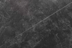 Ausziehbarer Esstisch CONCORD 180-230cm graphit grau Keramik schwarz Metall