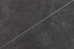 Ausziehbarer Esstisch ETERNITY 160-200cm graphit grau Keramik schwarz Metall