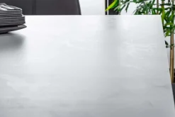 Ausziehbarer Esstisch EUPHORIA 180-220-260cm Marmor weiß Keramik made in Italy