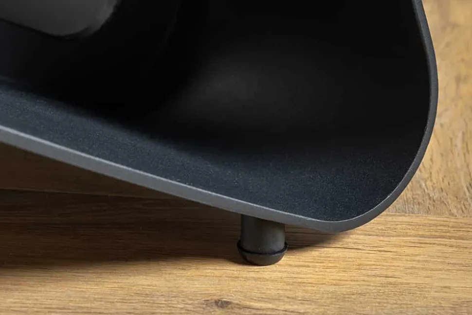Ausziehbarer Esstisch INFINITY 180-260cm taupe Keramik Marmor schwarz Metall
