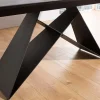 Ausziehbarer Esstisch PROMETHEUS 180-220-260cm Lava Keramik made in Italy