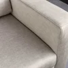 Ausziehbares Schlafsofa SMART 140cm champagner beige Vogue Velours Samt Nosagfederung