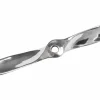 Authentische Wanddekoration SCREW II 110cm silber Flugzeug Propeller