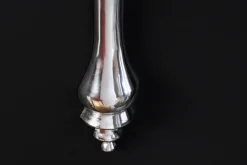 Barocke Wandkonsole SCALA 60cm silber Aluminium Wandregal