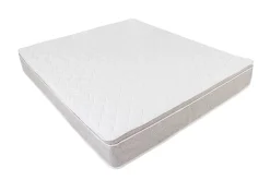 Bequeme Matratze mit Topper CLOUD FLEX 180x200cm greige Tonnentaschenfederkern H3-4