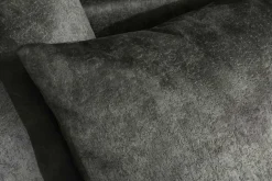Big Sofa ELEGANCIA 285cm moosgrün Microfaser XXL Couch inkl. Kissen Federkern