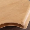 Couchtisch ORGANIC LIVING 100cm natur cream finish Mangoholz mit Hairpin Legs