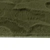 3D Hochflor Teppich DUNE 230x160cm dunkelgrün Hoch-Tief-Effekt
