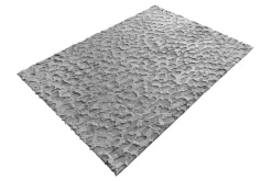 3D Hochflor Teppich DUNE 230x160cm anthrazit Hoch-Tief-Effekt