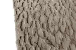 3D Hochflor Teppich DUNE 230x160cm taupe Hoch-Tief-Effekt