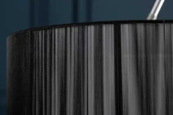Design Bogenlampe EXTENSO 230cm schwarz Stehlampe mit Marmorfuß