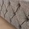 Design Boxbett PARIS 180x200 cm grau Bouclé Chesterfield
