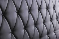 Design Boxspringbett PALAZZO 180x200cm schwarz inkl. Stauraum Matratze Topper