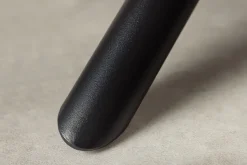 Design Couchtisch OSAKA 110cm weiß Keramik schwarz Sterngestell Metall