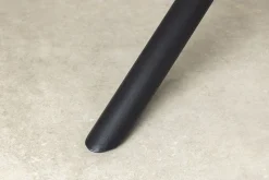 Design Esstisch OSAKA 160cm anthrazit Keramik schwarz Sterngestell Metall