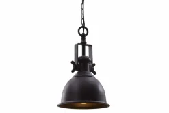 Design Hängelampe INDUSTRIAL 45cm schwarz bronze Industrial Stil