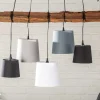 Design Hängelampe LEVELS 115cm Treibholz schwarz grau mit 5 Leuchten