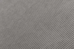 Design Schlafsofa APARTMENT 215cm grau Cord 3-Sitzer Couch inkl. Bettkasten Kissen