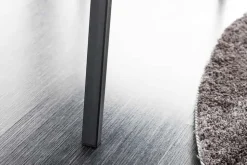 Design Sitzbank PETIT BEAUTÉ 80cm grün Cord schwarzes Gestell