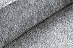 Design 3-Sitzer Sofa BOSSA NOVA 260cm grau Chenille XXL-Couch