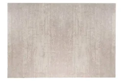 Design Teppich MODERN ART XXL 350x240cm beige Used Look Baumwolle Vintage Flachgewebe