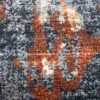 Design Teppich MODERN ART XXL 350x240cm grau kupfer Kurzflor Indoor-Teppich