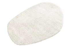 Design Teppich ORGANIC 180x120cm creme Hochflor Indoor-Teppich organische Form