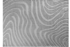 Design Teppich WAVE 240x170cm grau 3D-Effekt