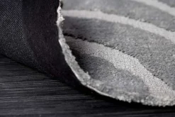 Design Teppich WAVE 240x170cm grau 3D-Effekt