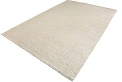 Design Teppich WOOL XXL 350x240cm hellbeige aus Wolle