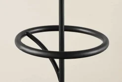 Design Tischlampe WILDLIFE 75cm schwarz türkis rund Papagei Skulpturen mit Marmor-Fuß