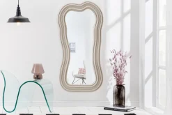 Design Wandspiegel ALICE II 100cm pastell greige