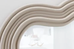 Design Wandspiegel ALICE II 100cm pastell greige