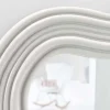 Design Wandspiegel ALICE II 100cm weiß