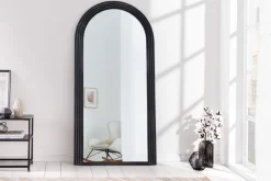 Design Wandspiegel ART DECO 160cm schwarz