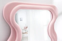 Design Wandspiegel CURVY 160cm rosa