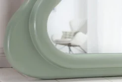 Design Wandspiegel CURVY 160cm salbeigrün