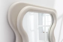 Design Wandspiegel CURVY 160cm greige