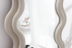 Design Wandspiegel CURVY 160cm greige
