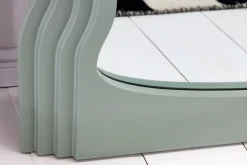 Design Wandspiegel WAVE 160cm salbeigrün