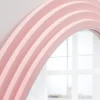 Design Wandspiegel WAVE 160cm rosa