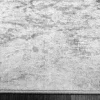 Design XXL Teppich ART RUGS 350x240cm grau weiß Flachgewebe Indoor