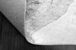 Design XXL Teppich ART RUGS 350x240cm grau weiß Flachgewebe Indoor