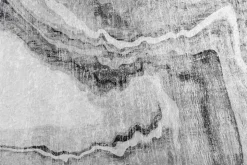 Design XXL Teppich ART RUGS 350x240cm grau weiß Flachgewebe Indoor