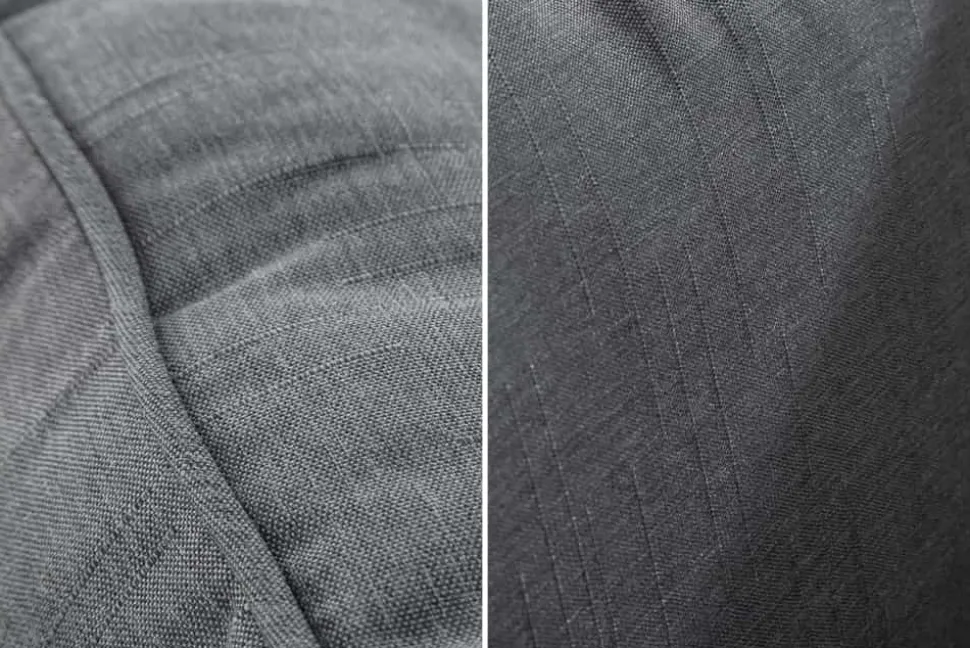 Drehbare Sonneninsel SEATTLE 195cm grau mit Sonnendach inkl. Kissen, das Original