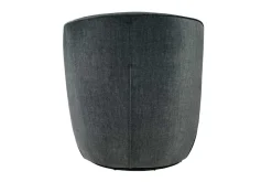 Drehbarer Design Sessel GATSBY petrol Samt 360°