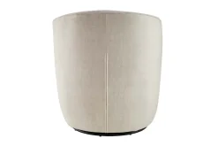 Drehbarer Design Sessel GATSBY beige Samt 360°