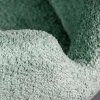 Drehbarer Design Stuhl BALTIC mint Bouclé natur Eiche Massivholz-Beine mit Armlehne
